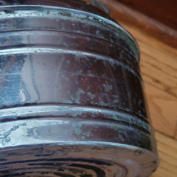 Vintage Revere Tea Kettle With Wooden Handle & Spout - Picture 5 of 6